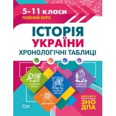 Таблиці та схеми Торсінг Історія України Хронологія 5-11 класи