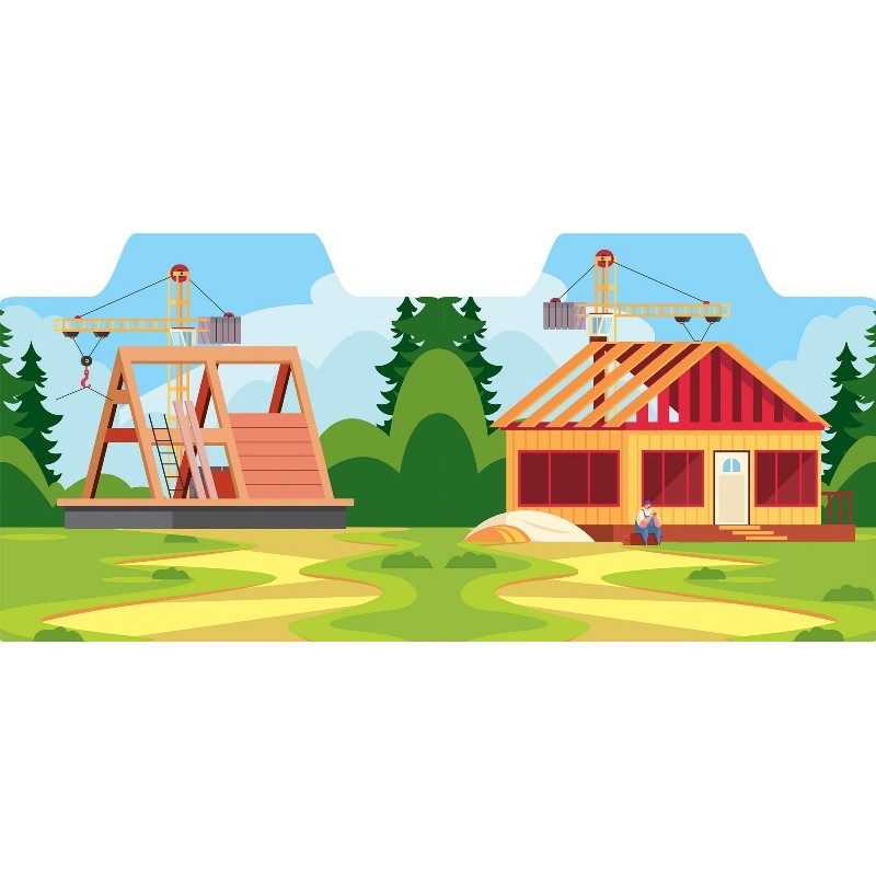 Багаторазові наліпки Торсінг Будівельний майданчик