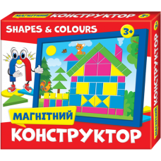 Магнітний конструктор SHAPES & COLOURS Мій успіх+ Навчальні та розвиваючі ігри для дітей від 3-х років