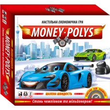 Money polys Шалена швидкість Настільна економічна гра для дітей від 6-ти років Мій успіх+