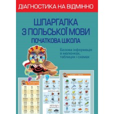НУШ Діагностика на відмінно Весна Шпаргалка з польської мови 1-4 клас Початкова школа Копко
