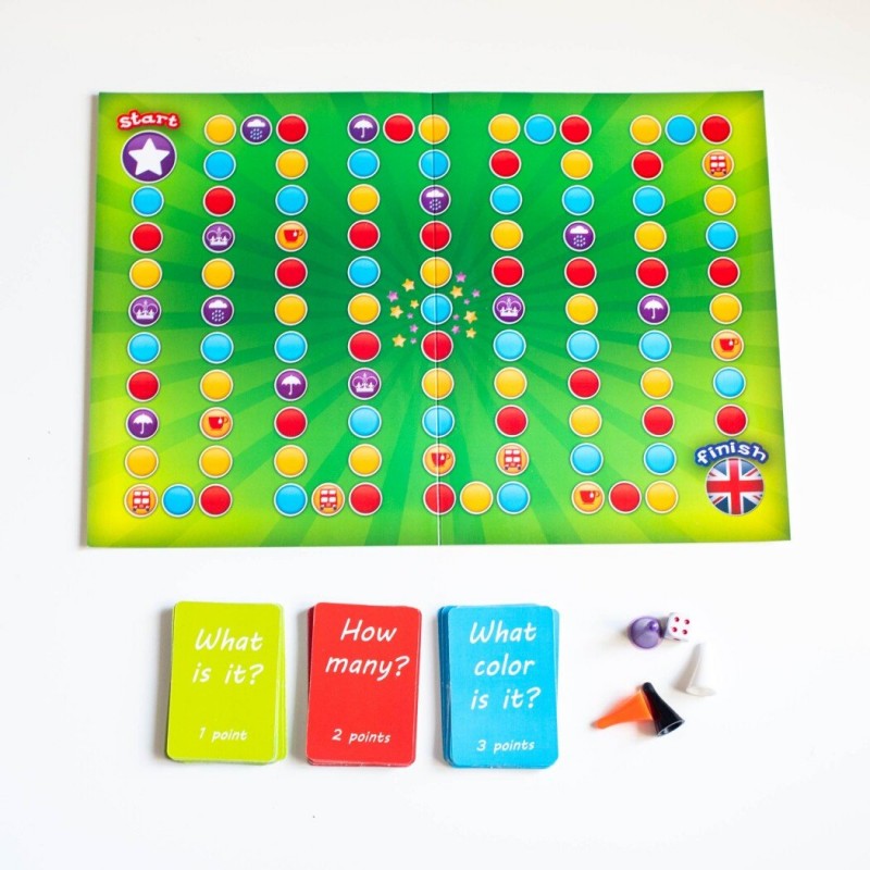 Настільна гра Гра в питання. Англійська мова Ранок. Наочні посібники