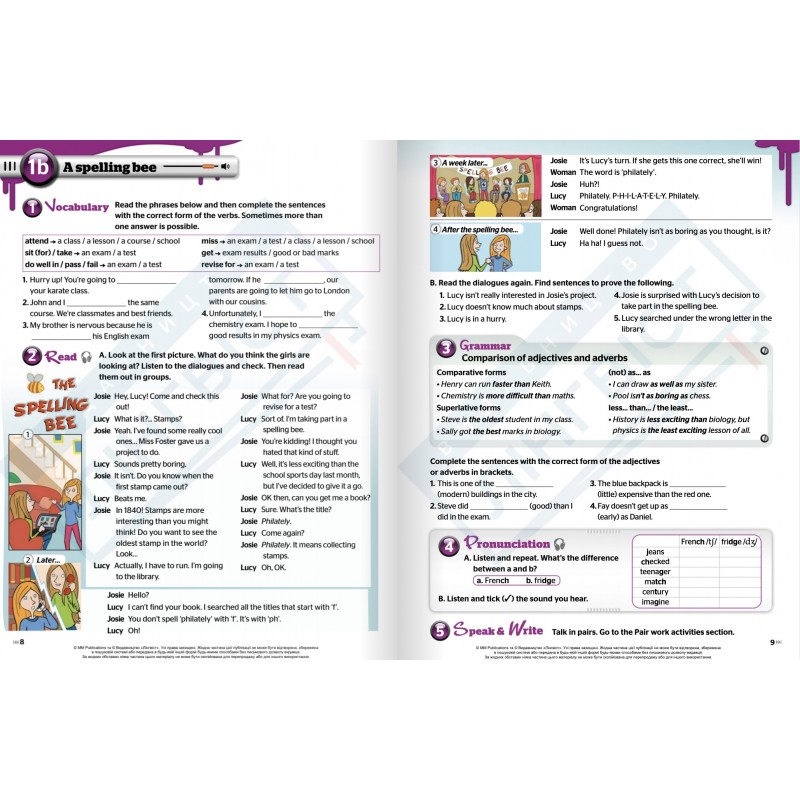 НУШ Підручник Лінгвіст Full Blast Plus for Ukraine 8 Student's book Англійська мова 8 клас Мітчелл Г.К. (тверда обкладинка) - 2025 рік
