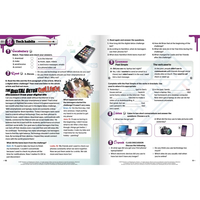 НУШ Підручник Лінгвіст Full Blast Plus for Ukraine 8 Student's book Англійська мова 8 клас Мітчелл Г.К. (тверда обкладинка) - 2025 рік