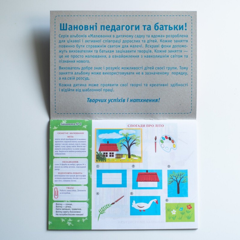 КОМПЛЕКТ: Альбом з аплікації + Альбом з малювання у 2-х частинах для дітей 6-го року життя Ранок