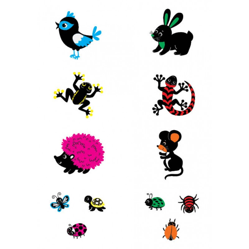 Контрастні картинки УЛА Мої перші улюбленці, для немовлят